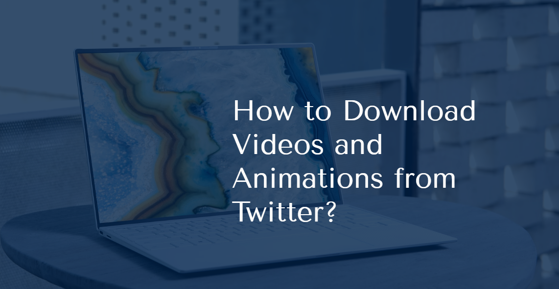 How to download videos and animations from twitter?