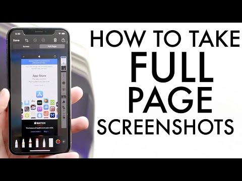 Here's How to Take a Full Page Screenshot on Your iPhone