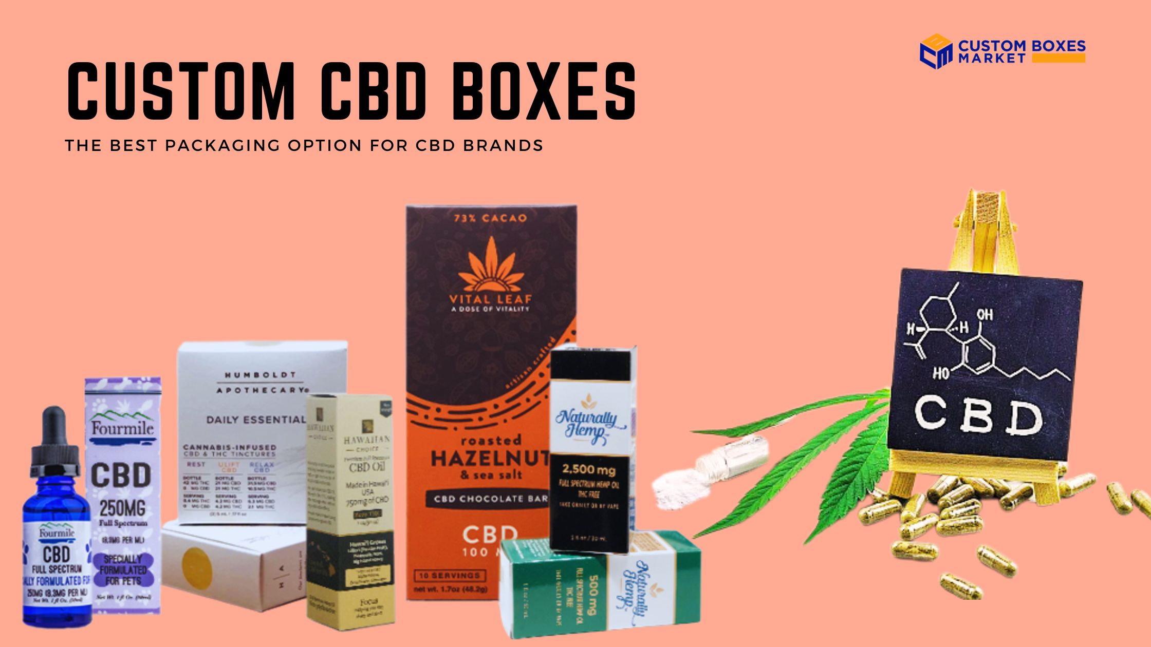 Custom CBD Boxes: The Best Packaging Option For CBD Brands
