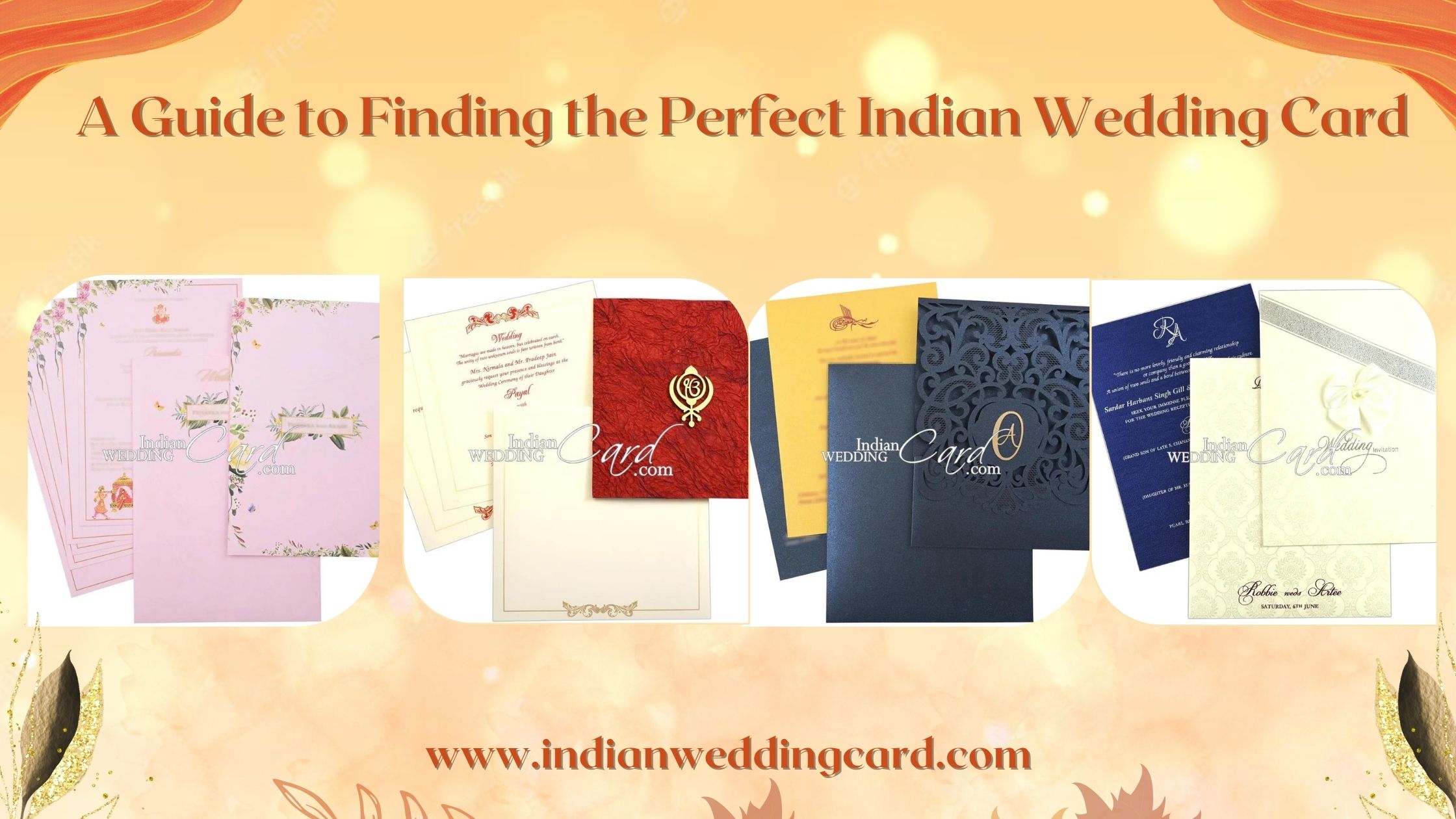 A Guide to Finding the Perfect Indian Wedding Card