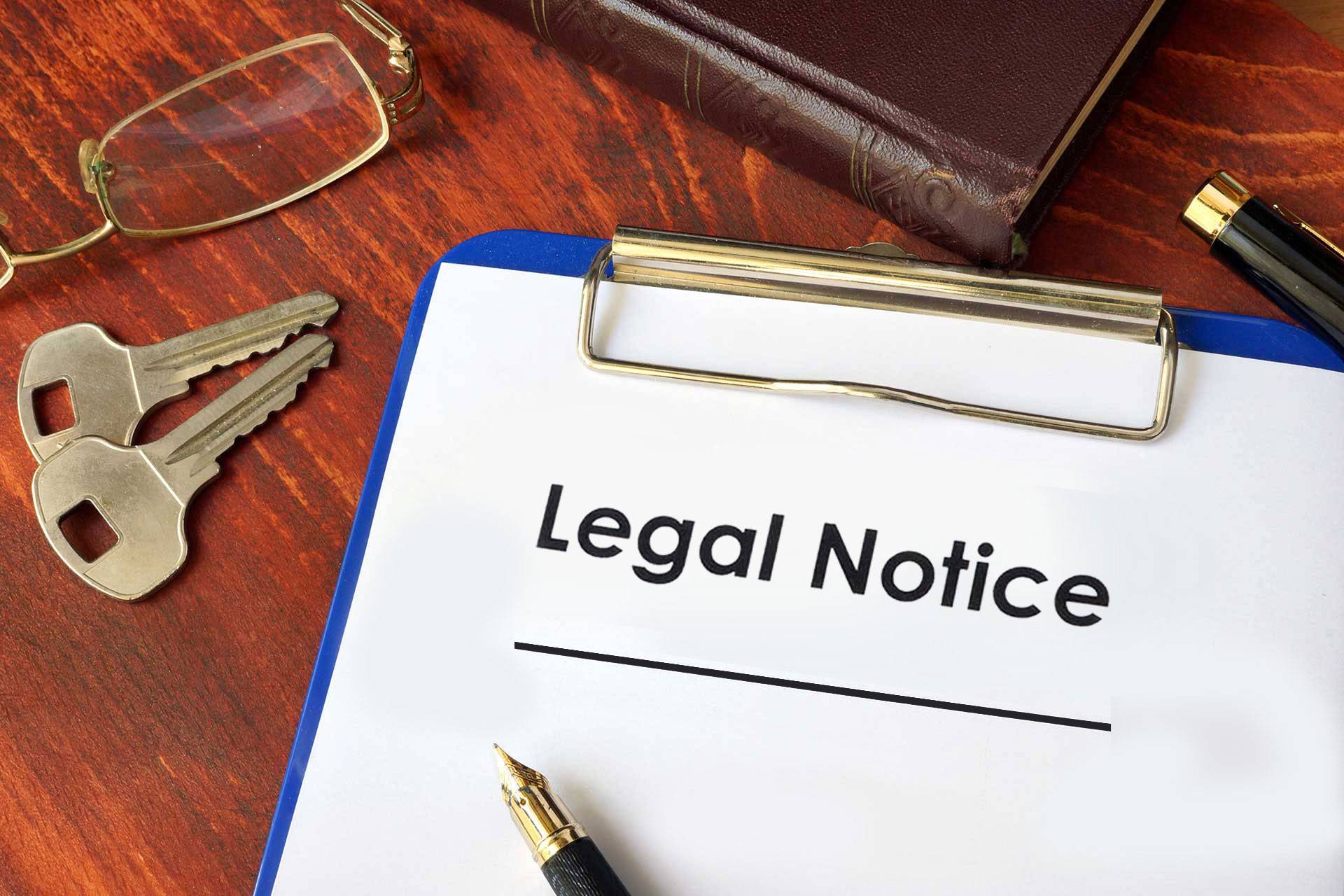 Legal Recovery Notice