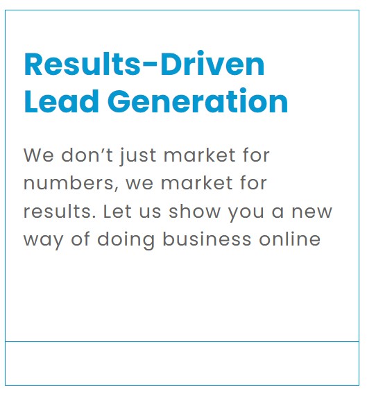drive results lead generation